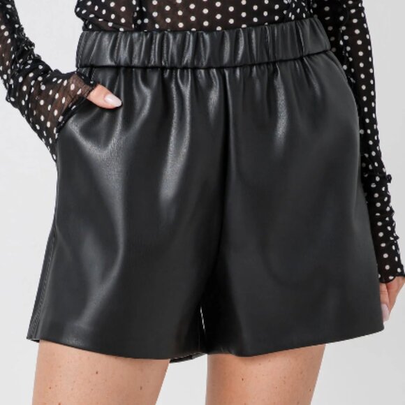 THML Faux Leather Shorts - SeveraL Sizes - Picture 5 of 9